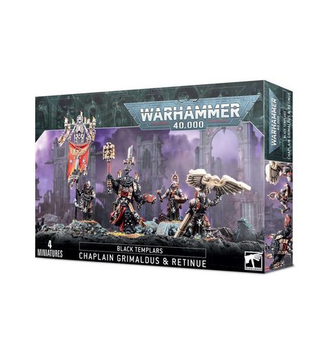 Games Workshop Black Templars: Grimaldus & Retinue