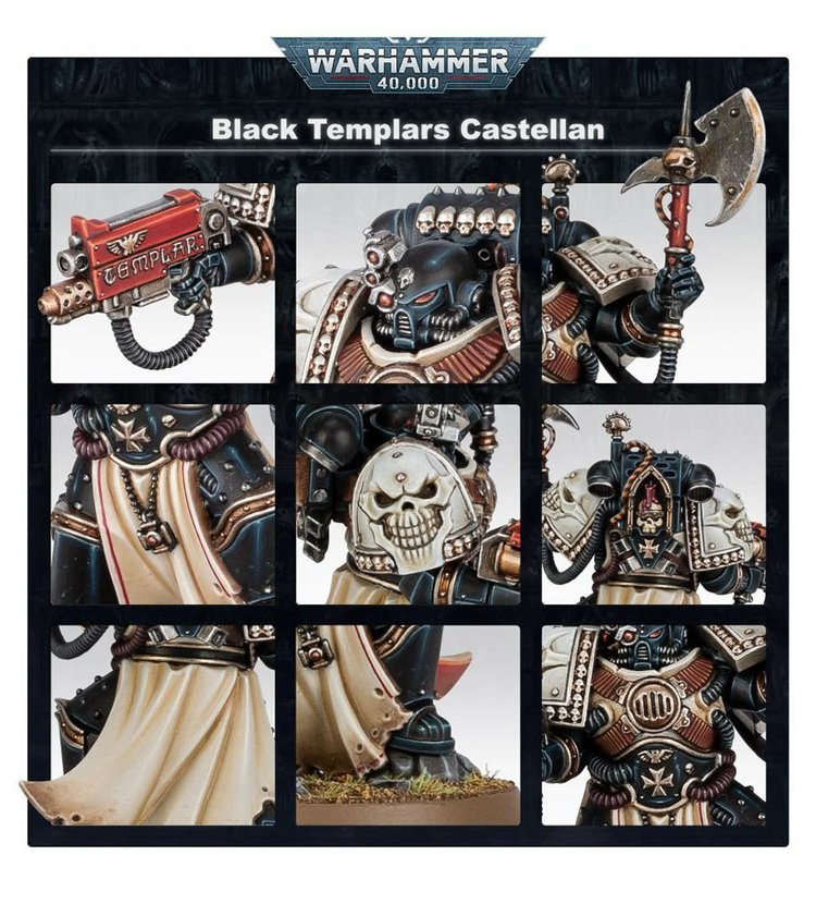 Games Workshop Black Templars: Castellan Obrázek