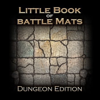 Levně Loke Battle Mats The Little Book of Battle Mats - Dungeon Edition - EN