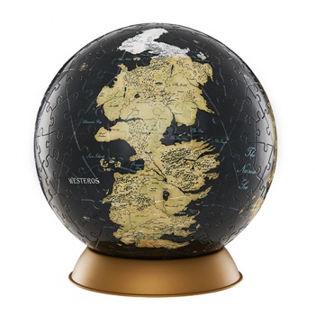 Levně 4D Cityscape Game of Thrones: Westeros and Essos Globe Puzzle
