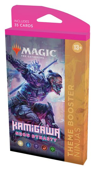 Wizards of the Coast Magic The Gathering: Kamigawa Neon Dynasty Theme Booster Barva: Červená Obrázek
