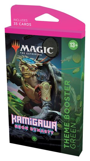 Wizards of the Coast Magic The Gathering: Kamigawa Neon Dynasty Theme Booster Barva: Červená Obrázek