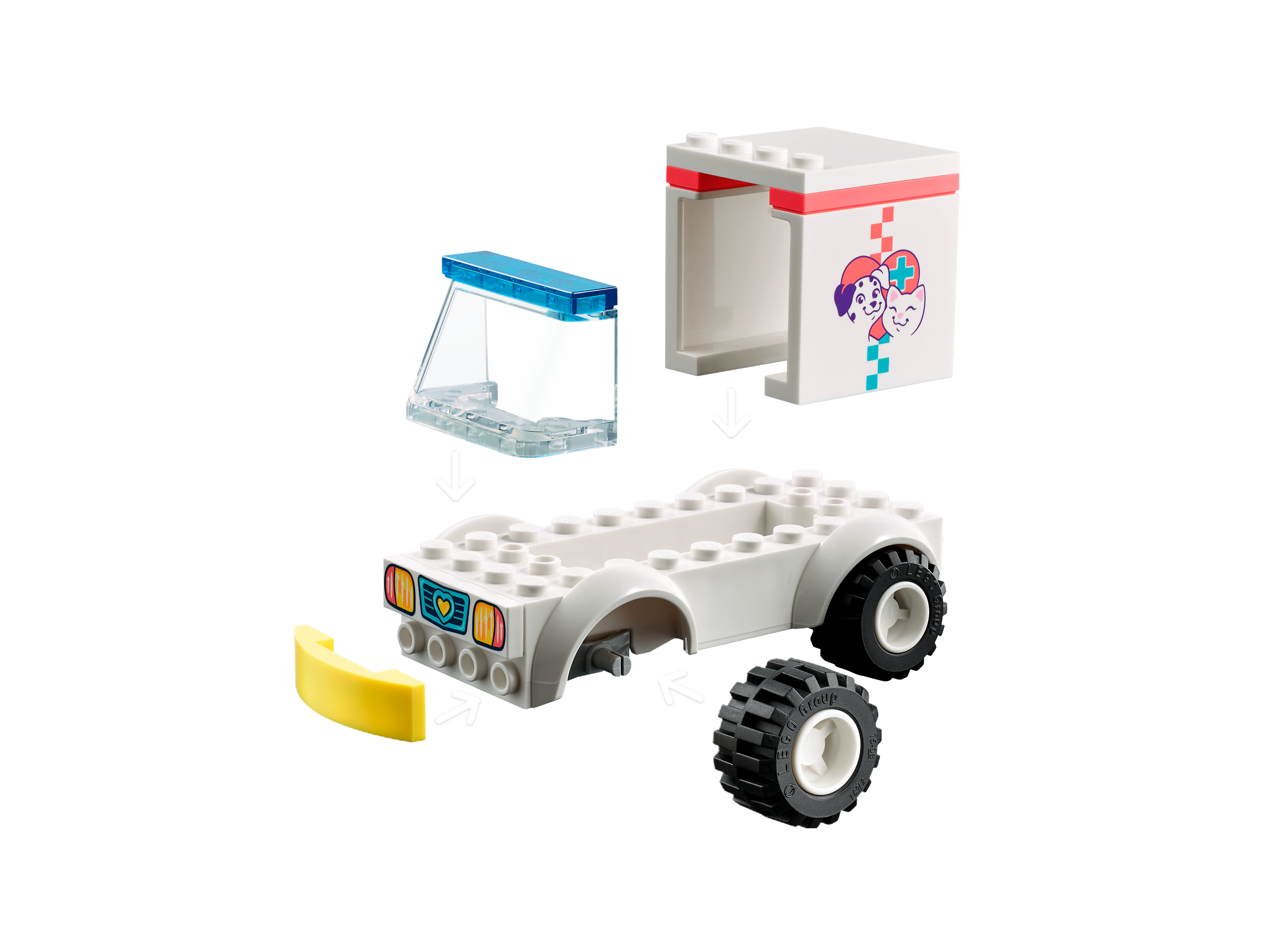 LEGO Veterinární sanitka 41694 Obrázek