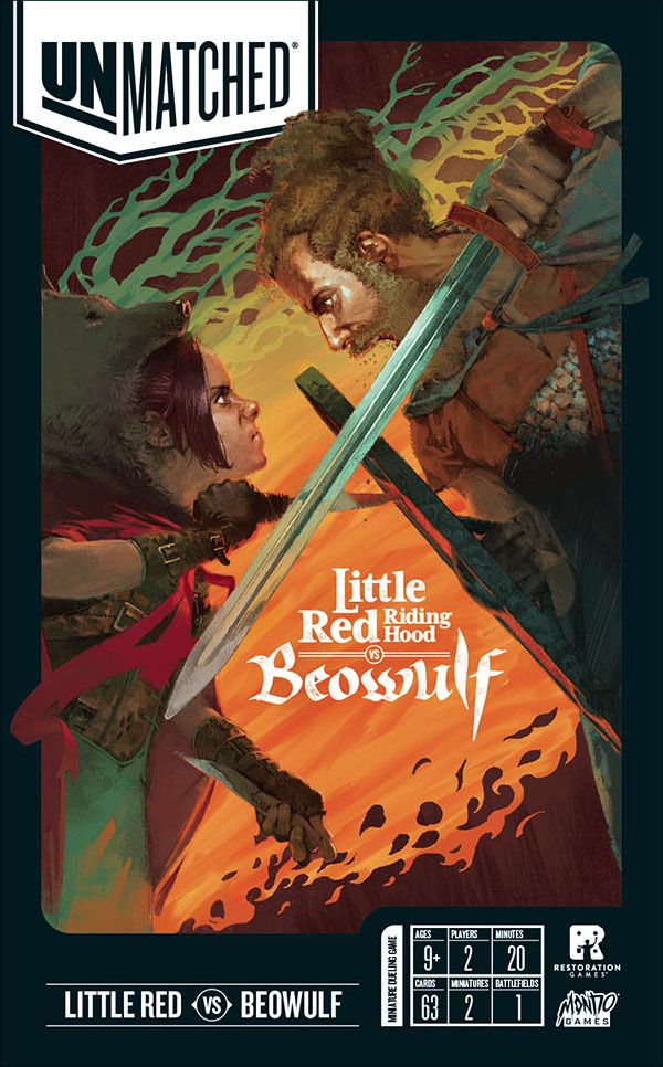 Levně Restoration Games Unmatched: Beowulf vs. Little Red Riding Hood