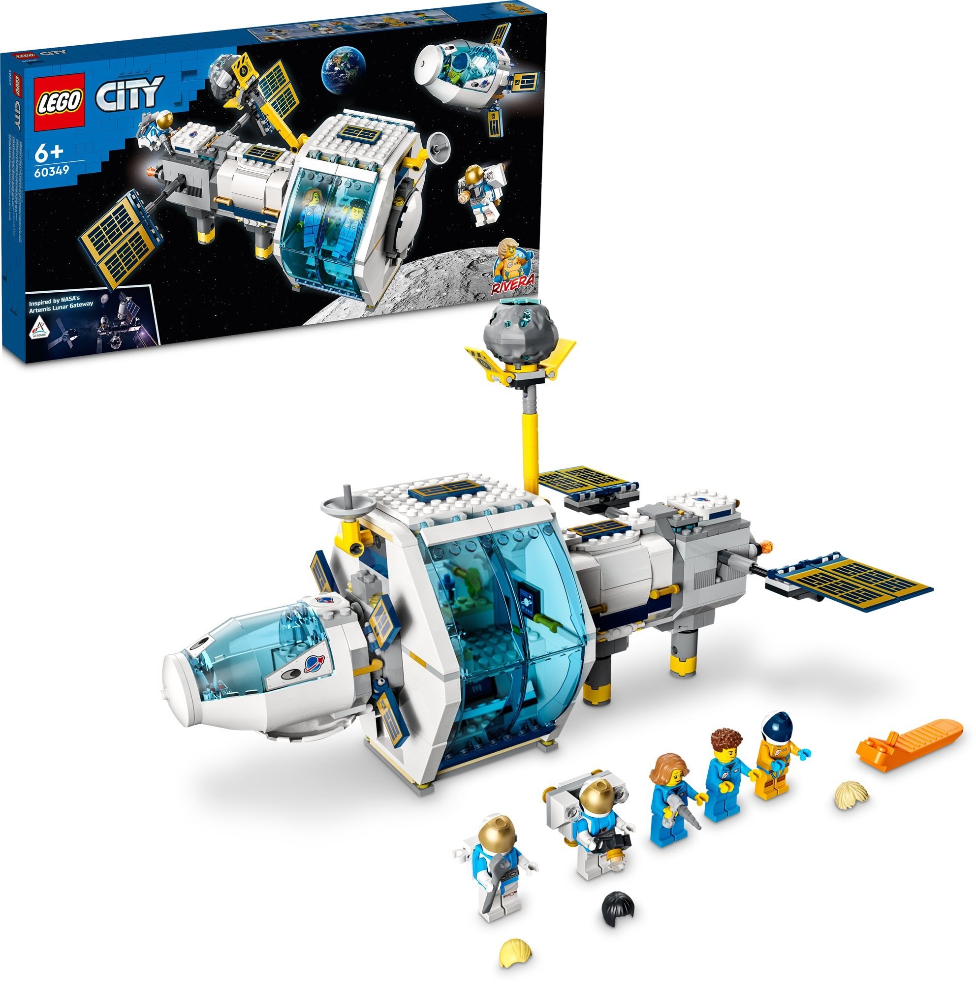 LEGO Lunární vesmírná stanice 60349