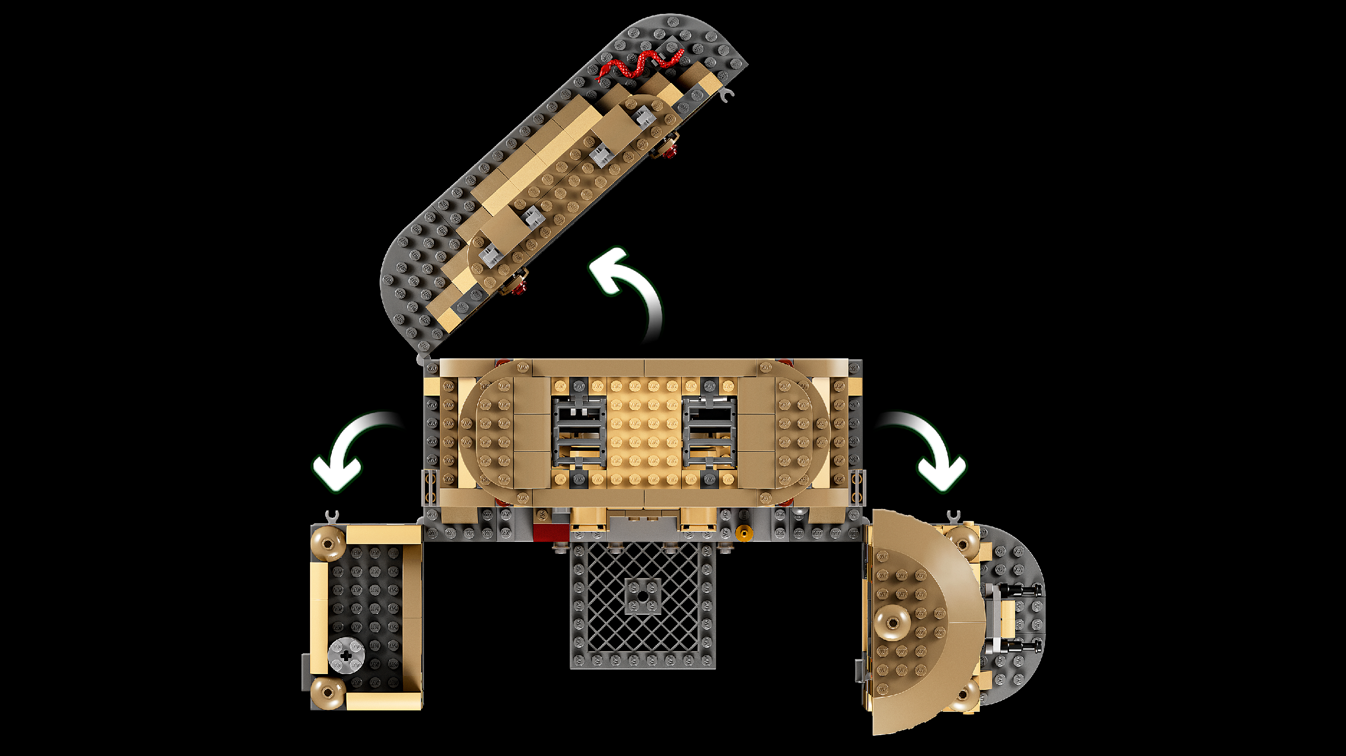 LEGO® Trůnní sál Boby Fetta 75326 Obrázek