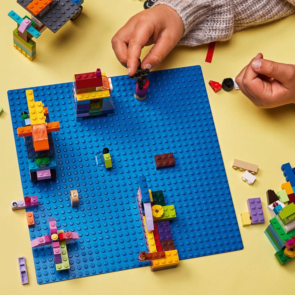 LEGO Modrá podložka na stavění 11025 Obrázek