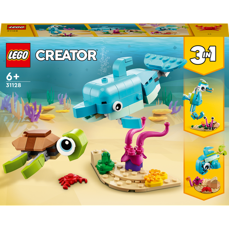 LEGO Delfín a želva 31128