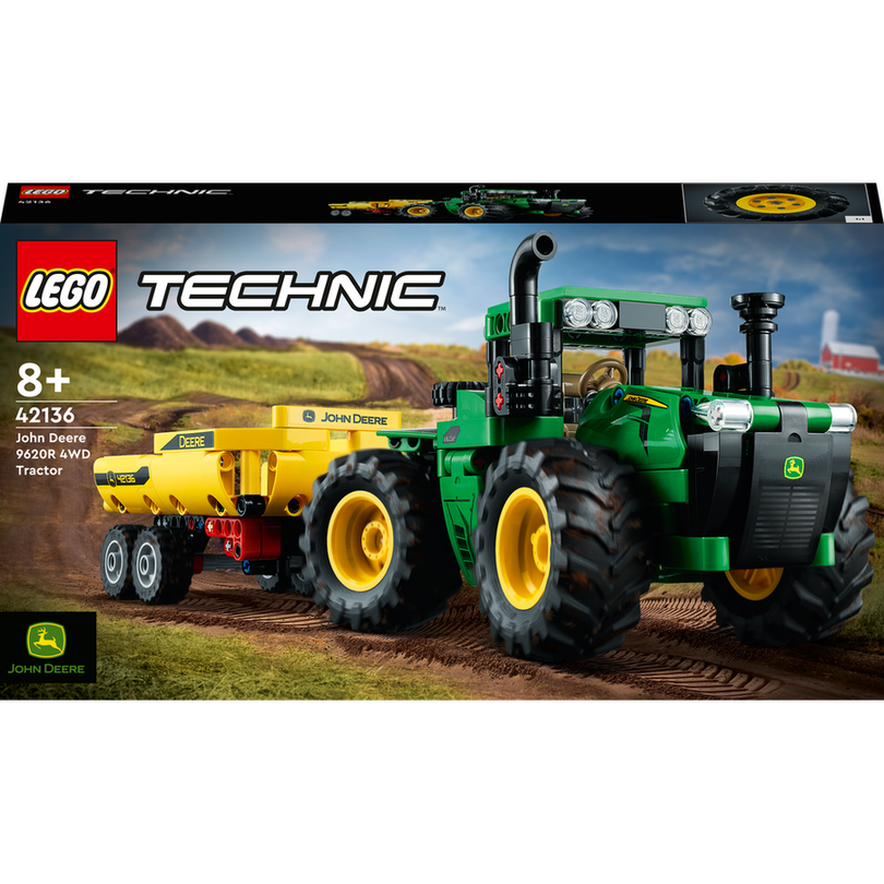 Levně LEGO John Deere 9620R 4WD Tractor 42136