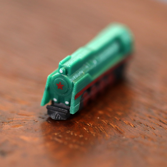 Little Plastic Train Company Miniatury vláčků Barva: The General (zelená) (Deluxe Board Game Train Set)