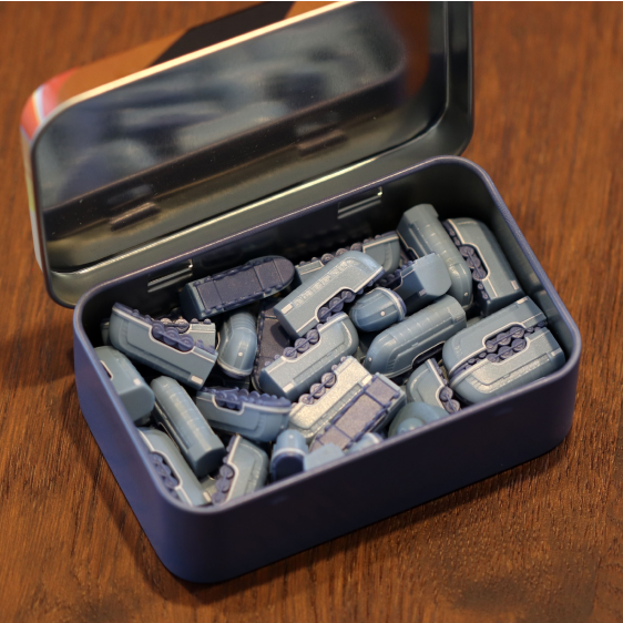 Little Plastic Train Company Miniatury vláčků Barva: The Midnight Express (černá) Obrázek