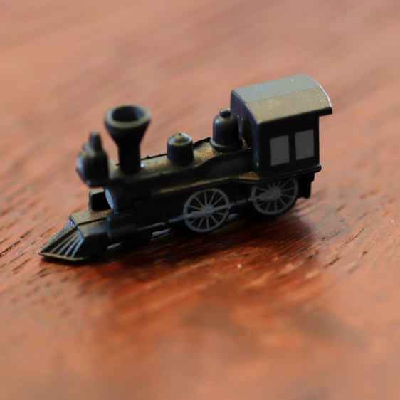 Little Plastic Train Company Miniatury vláčků Barva: The Midnight Express (černá) (Deluxe Board Game Train Set)