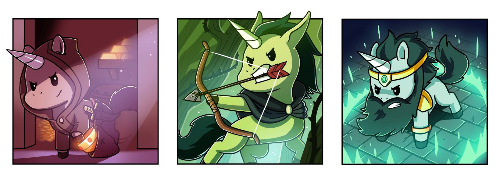 Blackfire CZ Labilní jednorožci: Jednorožci z bájí Obrázek