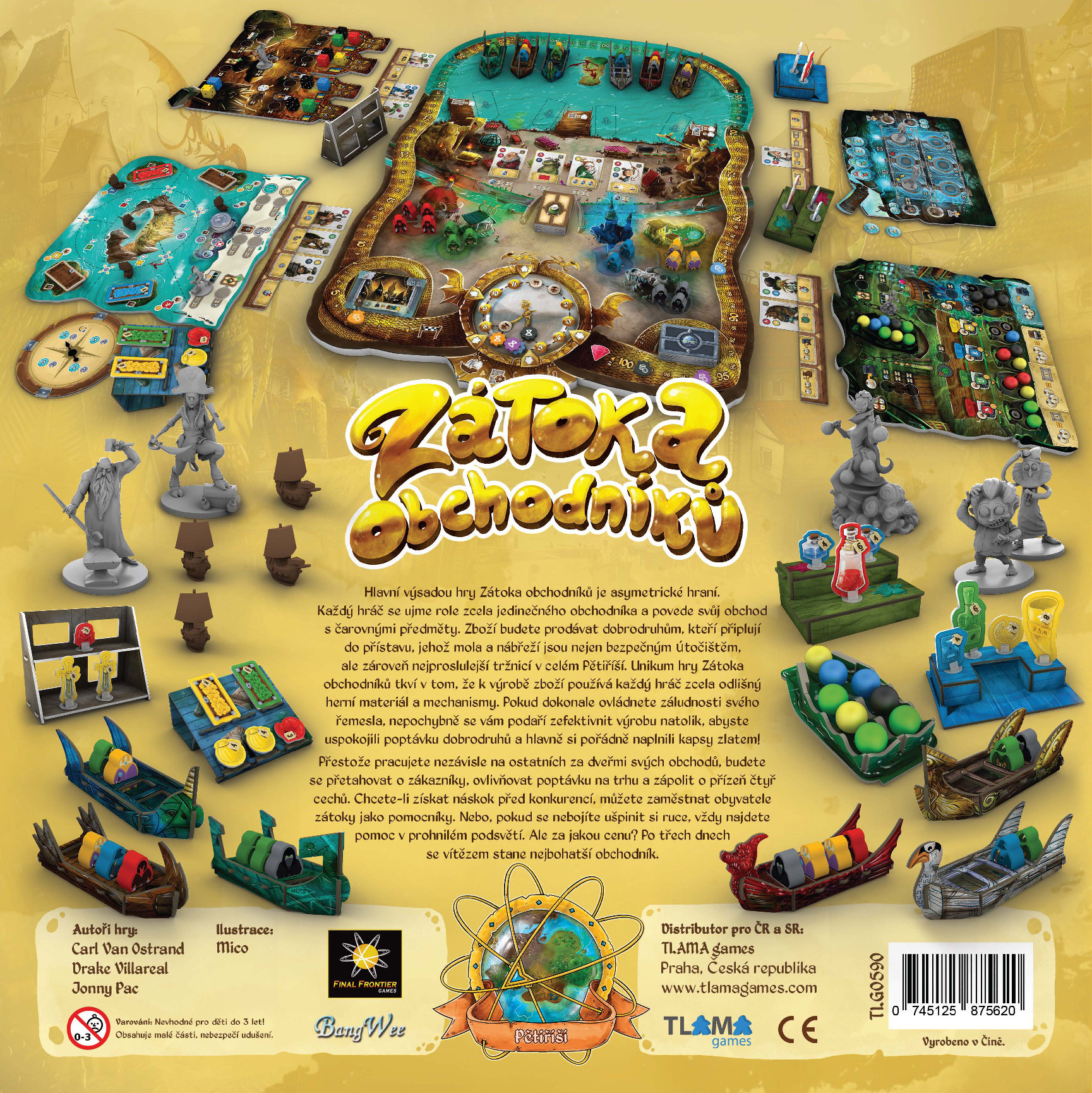 TLAMA games Zátoka Obchodníků Obrázek