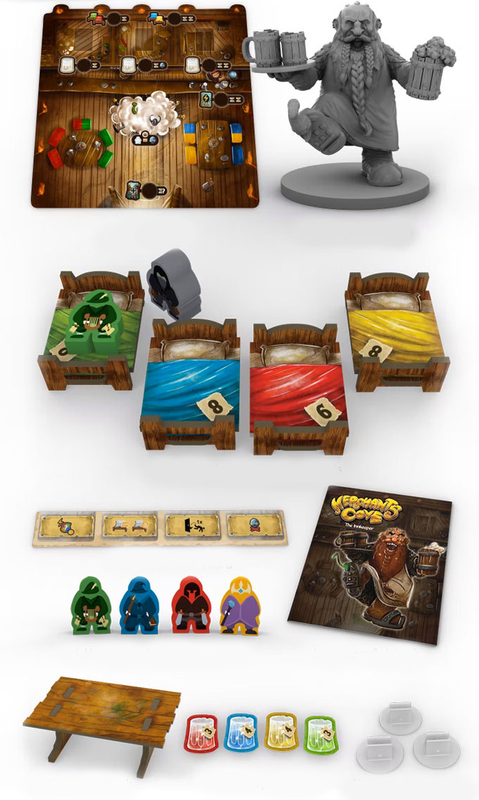 TLAMA games Zátoka Obchodníků - Hostinský Obrázek