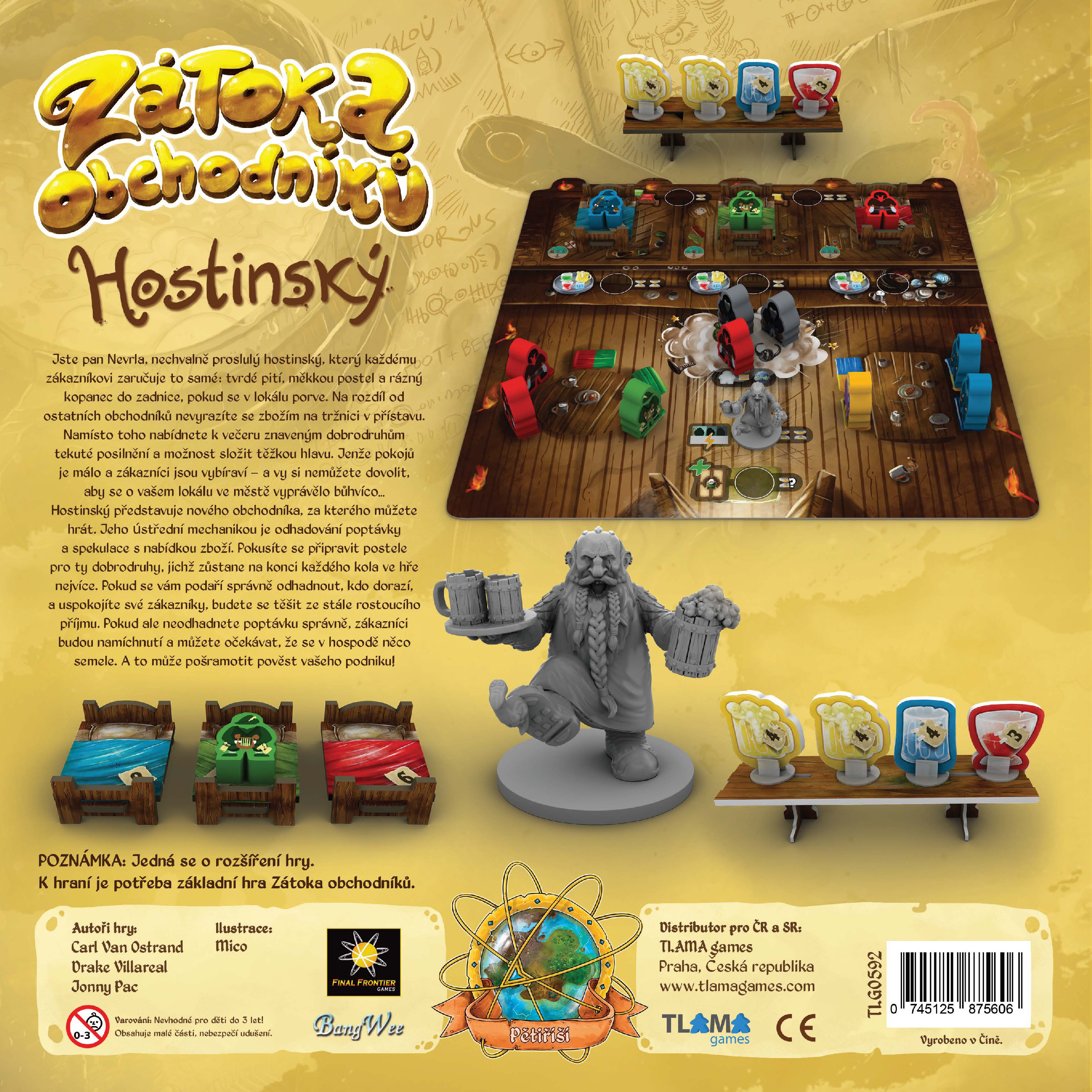 TLAMA games Zátoka Obchodníků - Hostinský Obrázek