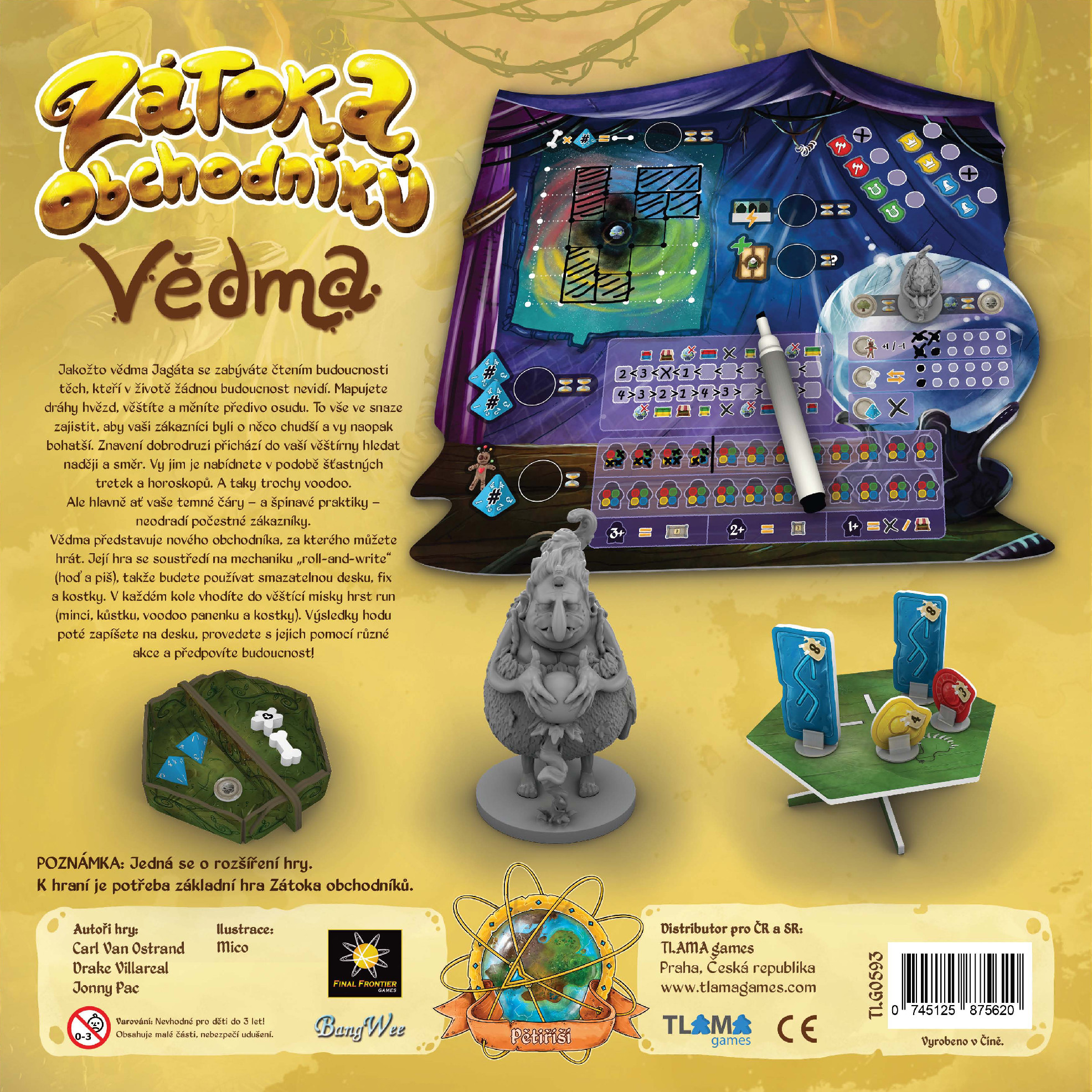 TLAMA games Zátoka Obchodníků - Vědma Obrázek