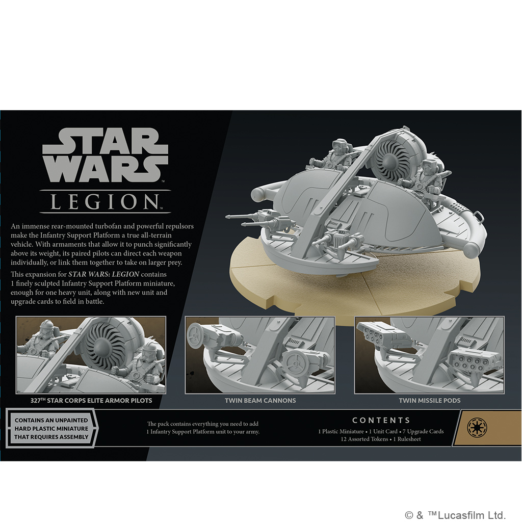 Fantasy Flight Games Star Wars Legion - Infantry Support Platform Expansion Obrázek