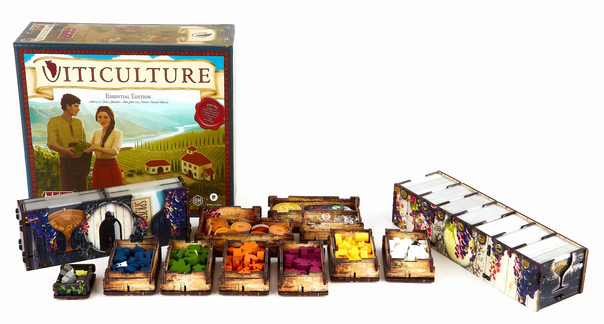 Poland Games Viticulture Essential Edition + Expansions UV Print Insert (91-53) Obrázek