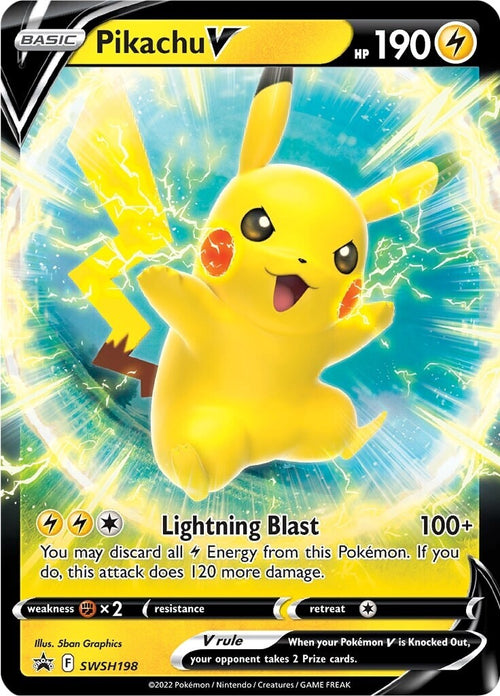 Nintendo Pokémon TCG: Pikachu V Showcase Obrázek
