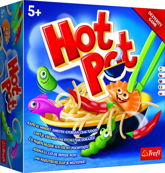 Trefl Hot Pot - Chyť je všechny tak rychle, jak dokážeš!