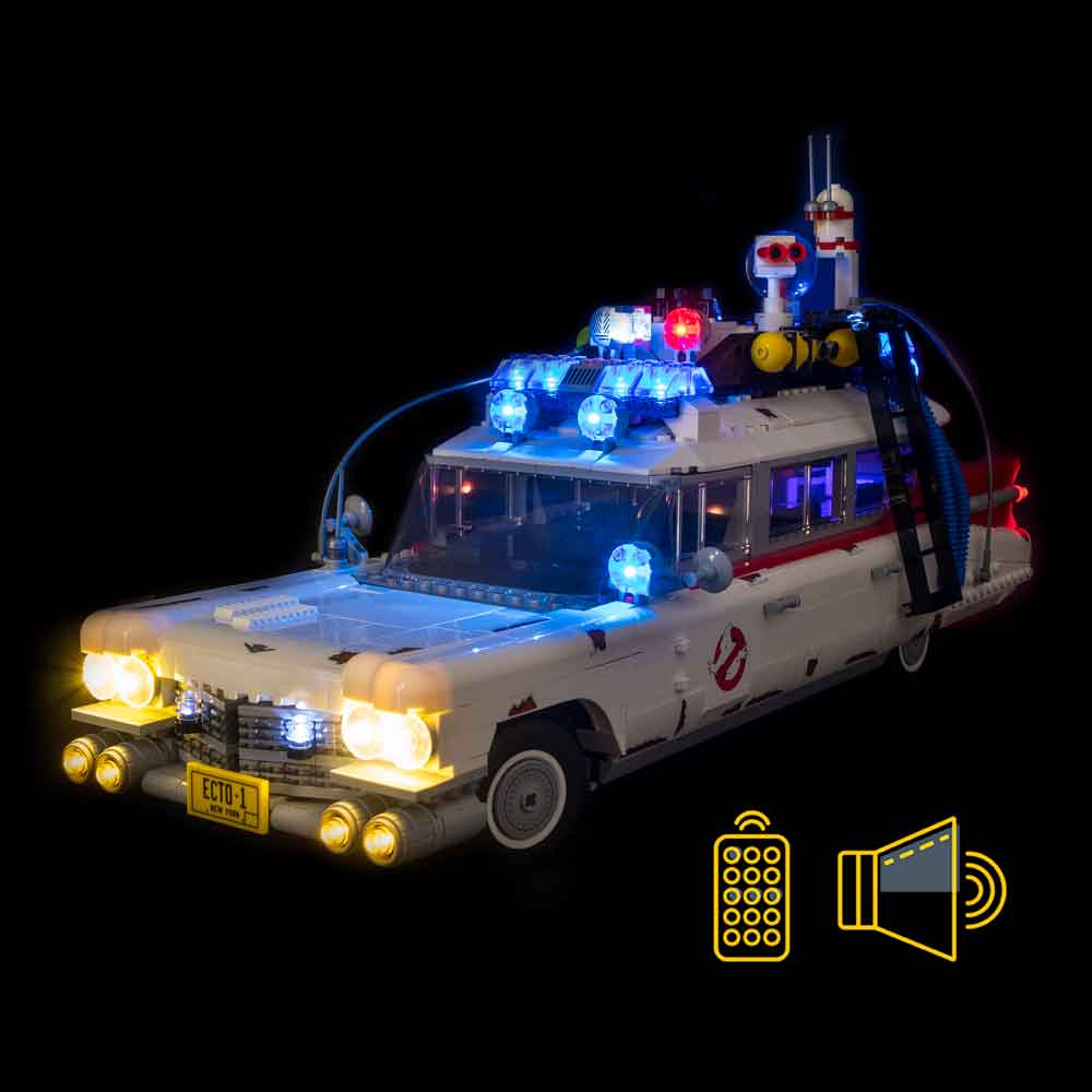 Light my Bricks Sada světel - LEGO Ghostbusters Ecto-1 10274 Varianta: Světla i zvuk