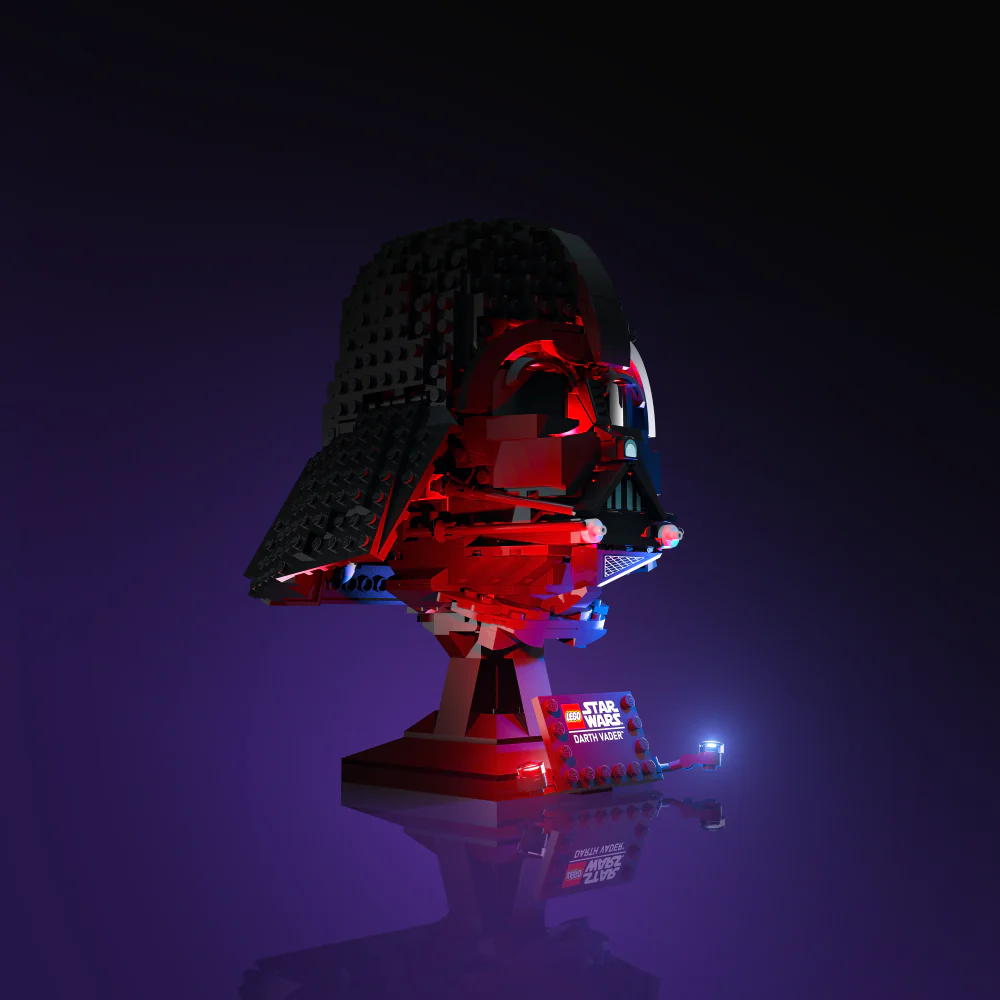 Light my Bricks Sada světel - LEGO Darth Vader Helmet 75304 Obrázek