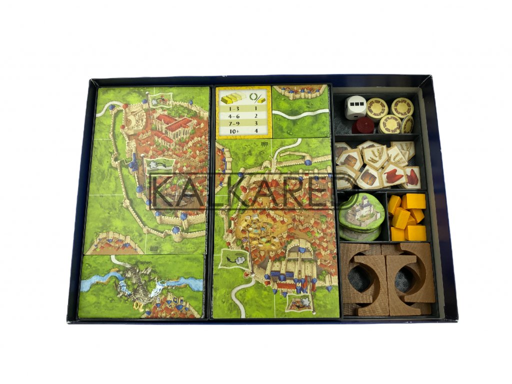 Kalkared Carcassonne Insert (91109)