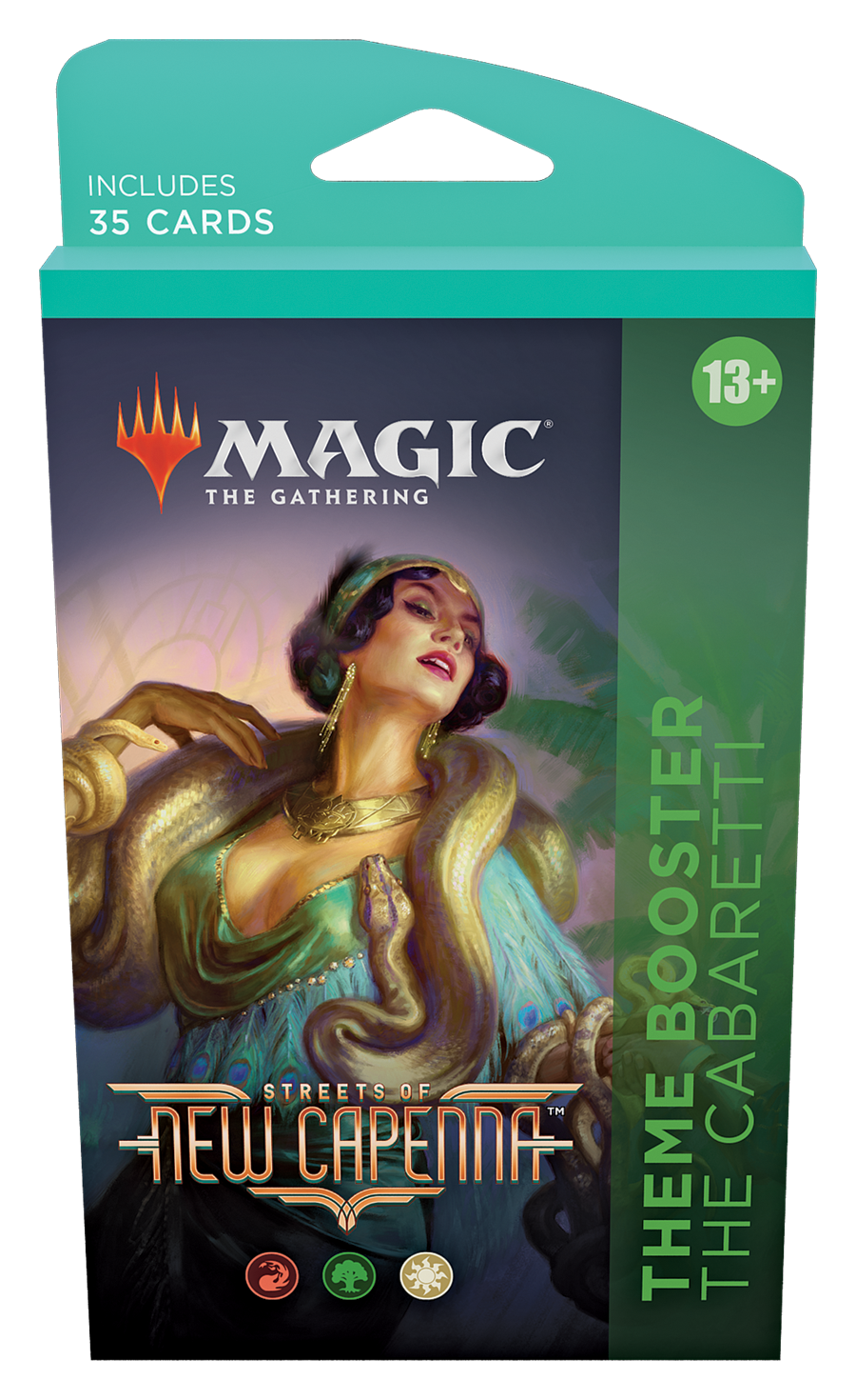 Levně Wizards of the Coast Magic The Gathering: Streets of New Capenna Theme Booster Varianta: The Cabaretti