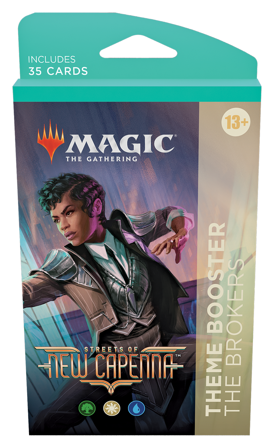 Levně Wizards of the Coast Magic The Gathering: Streets of New Capenna Theme Booster Varianta: The Brokers