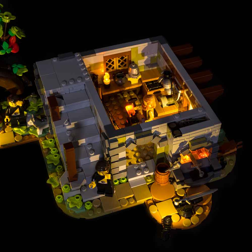 Light my Bricks Sada světel - LEGO Medieval Blacksmith 21325 Obrázek