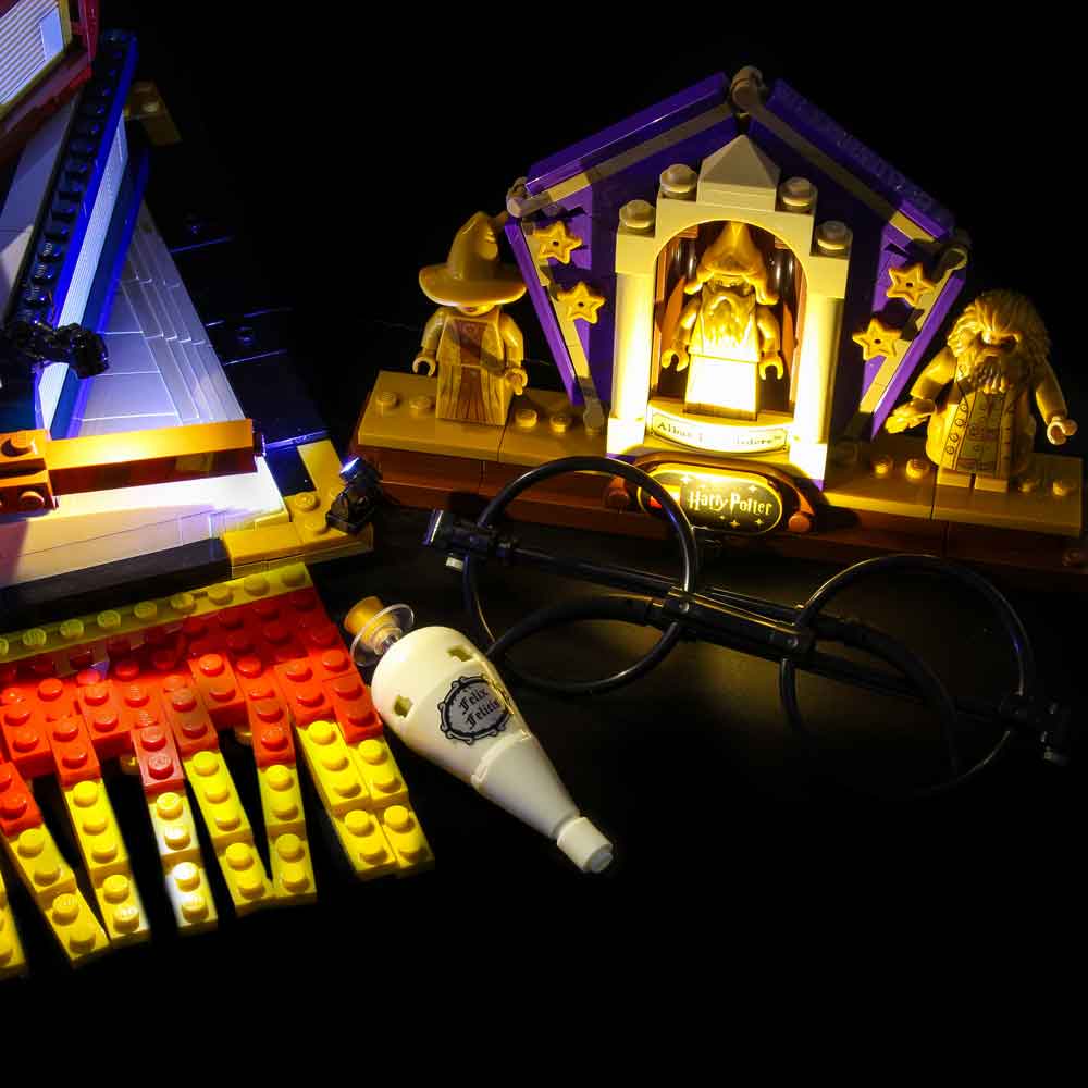 Light my Bricks Sada světel - LEGO Hogwarts Icons 76391 Obrázek