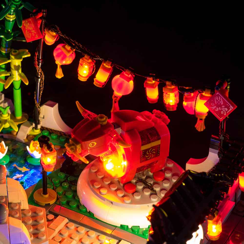 Light my Bricks Sada světel - LEGO Spring Lantern Festival 80107 Obrázek