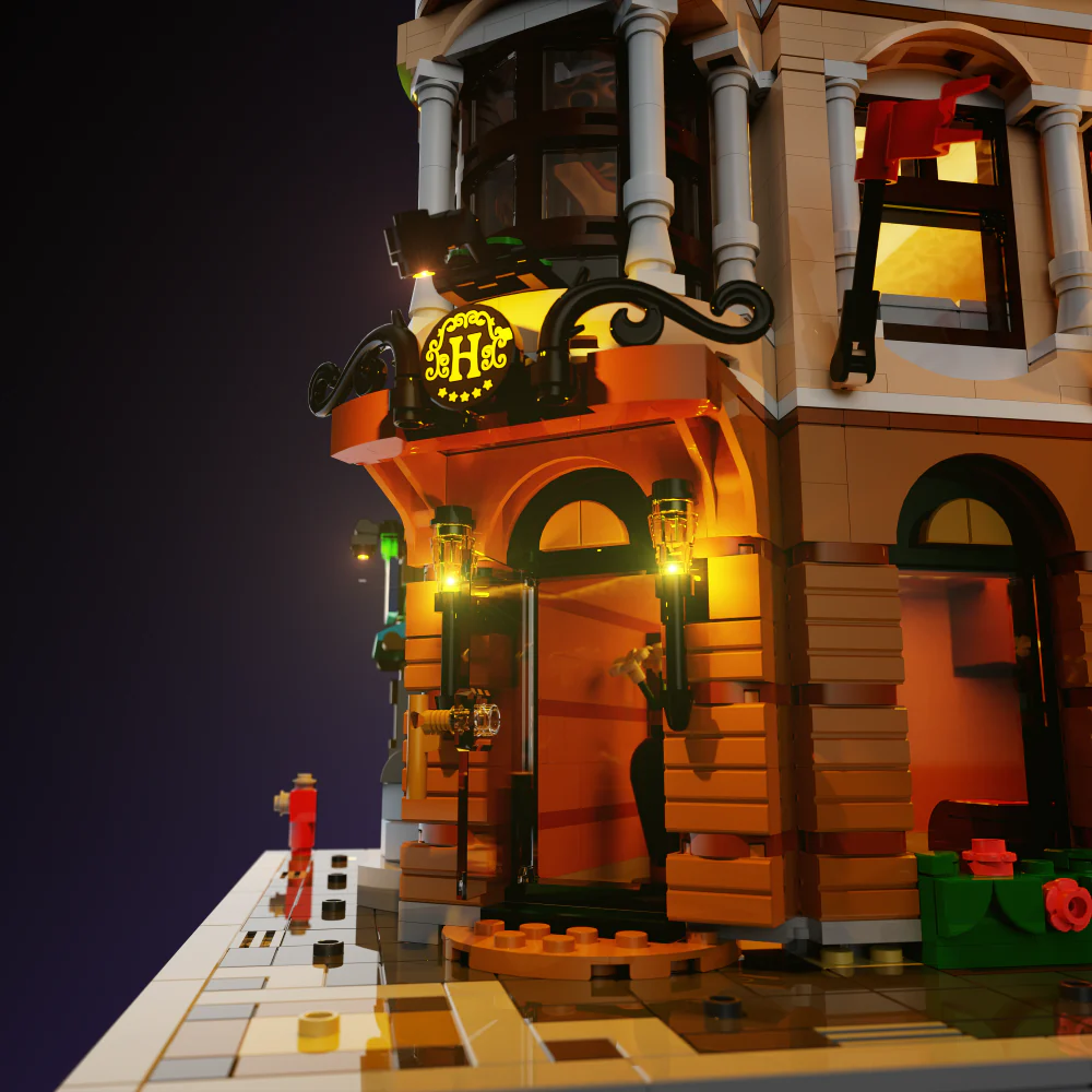 Light my Bricks Sada světel - LEGO Boutique Hotel 10297 Obrázek