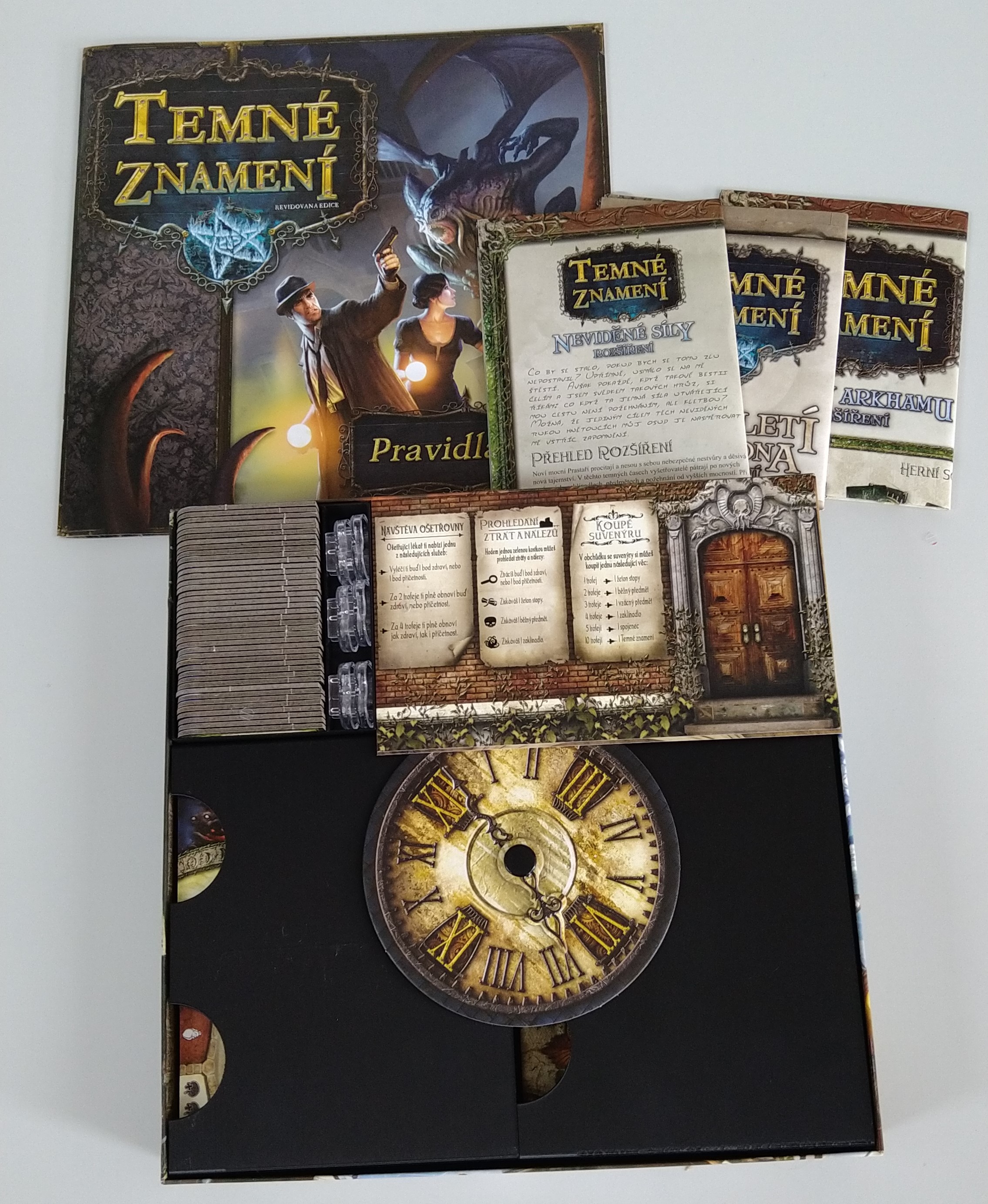 3D tisk Podřipsko Temné znamení Insert (černý, 91655) (Elder Sign Insert)