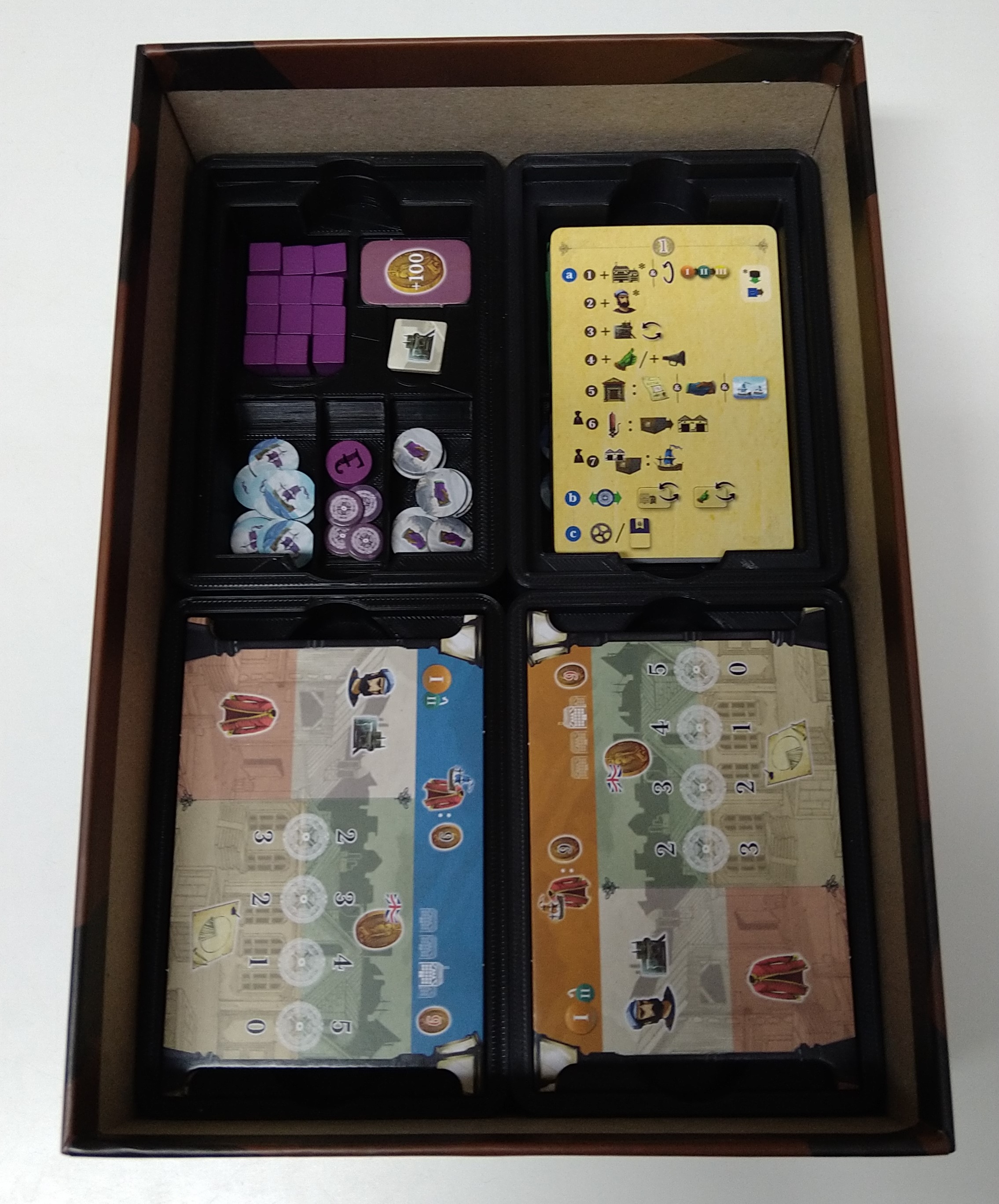 3D tisk Podřipsko Arkwright: Karetní hra Insert (černý, 91658)