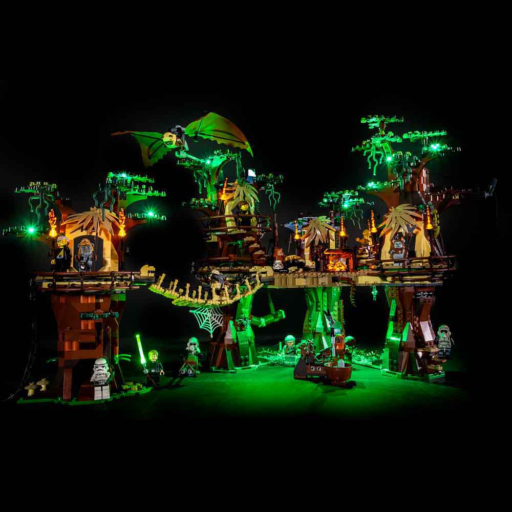 Levně Light my Bricks Sada světel - LEGO Star Wars Ewok Village 10236