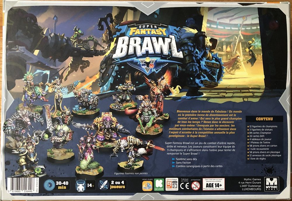 Restoration Games Super Fantasy Brawl Obrázek