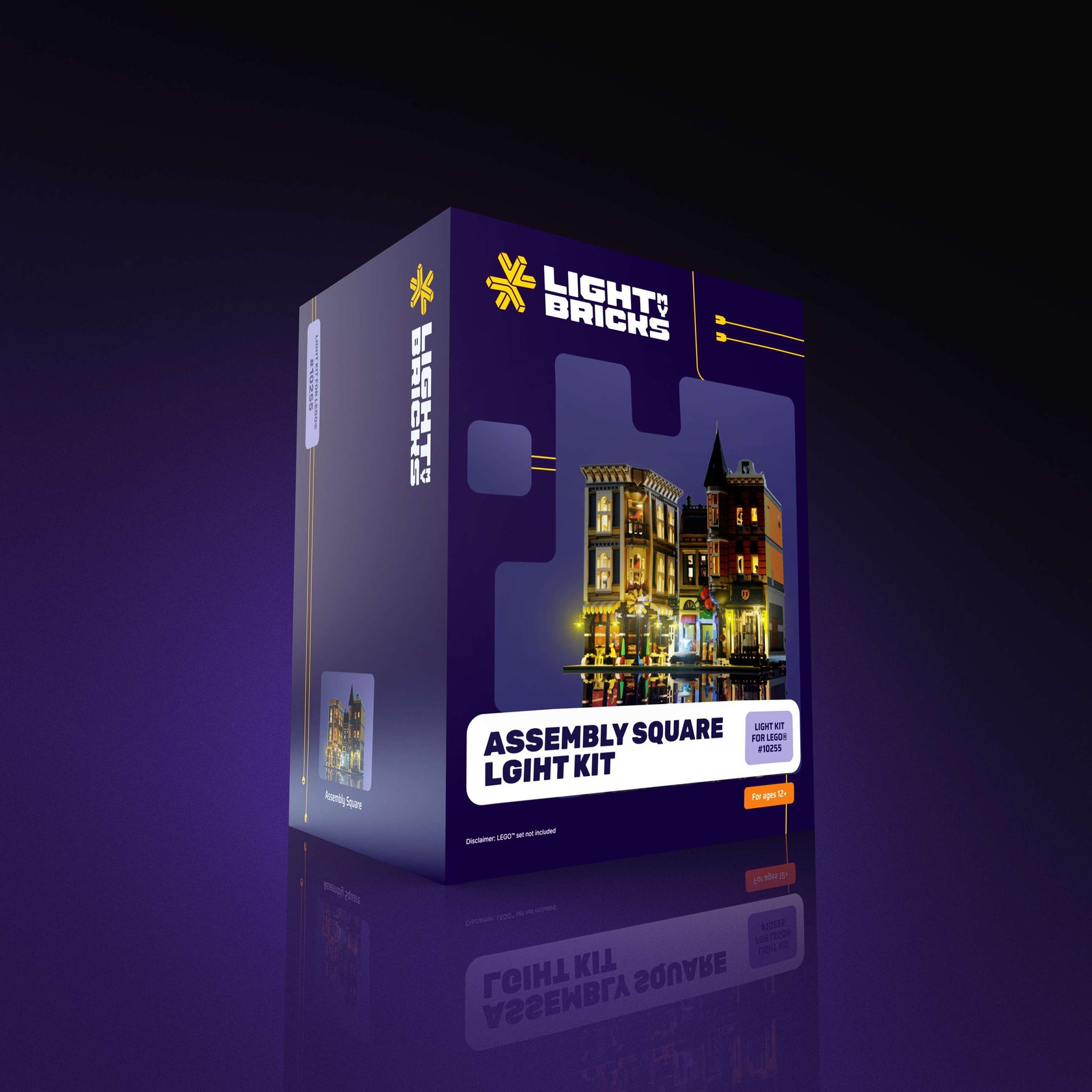 Light my Bricks Sada světel - LEGO Assembly Square 10255 Obrázek