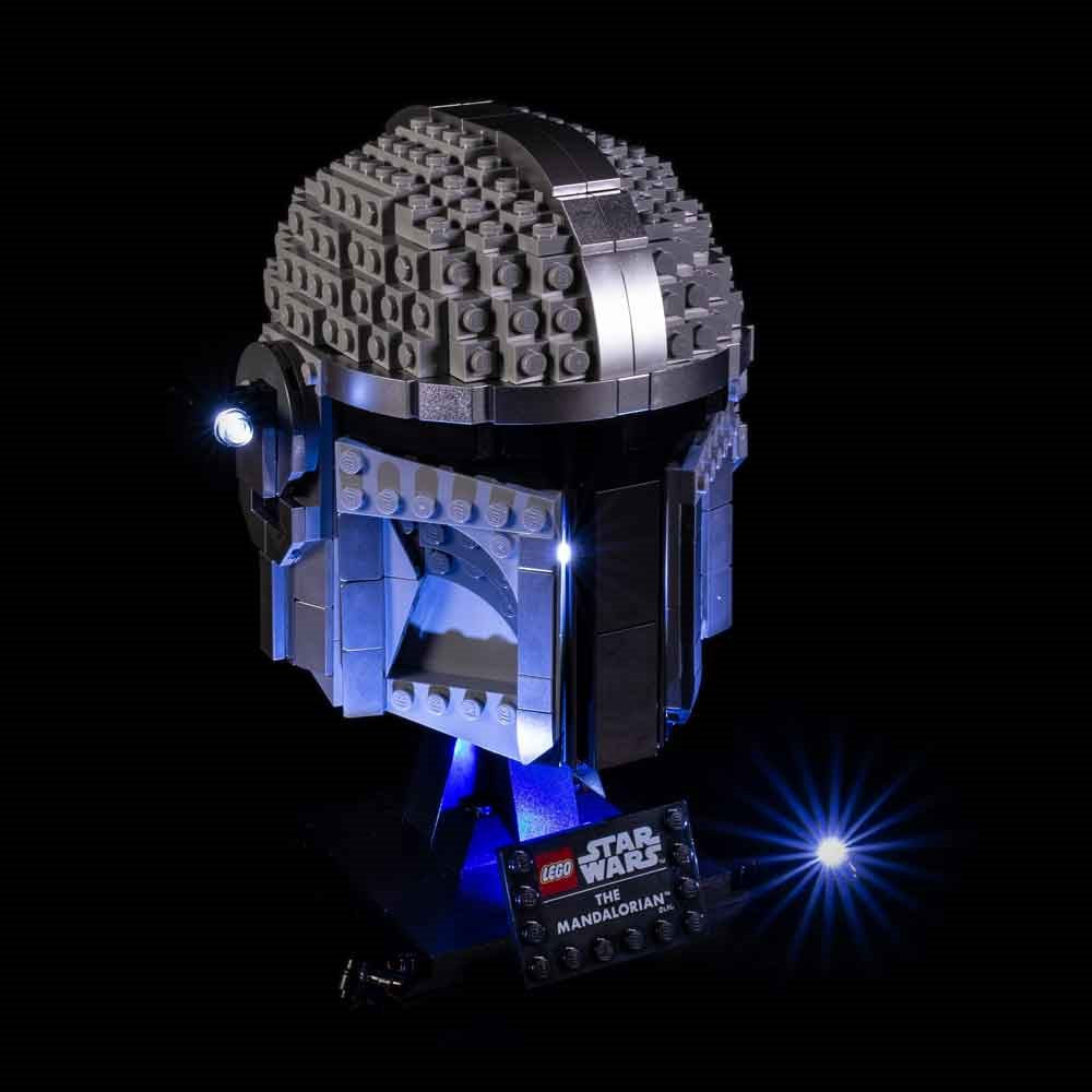 Light my Bricks Sada světel - LEGO The Mandalorian Helmet 75328 Obrázek