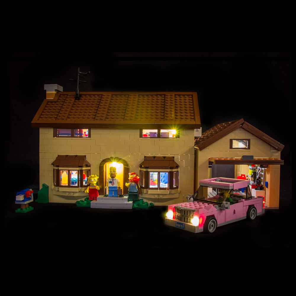 Light my Bricks Sada světel - LEGO The Simpsons House 71006