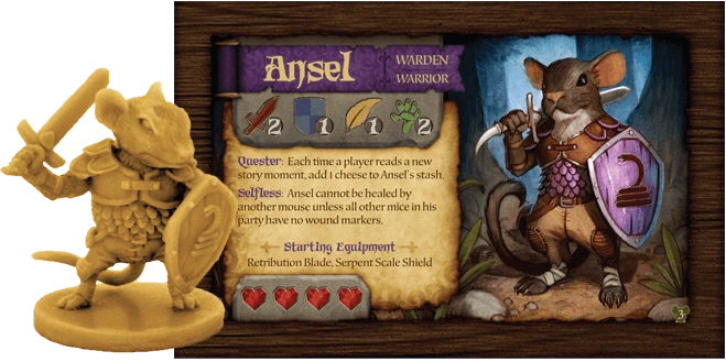 Plaid Hat Games Mice and Mystics: Downwood Tales Obrázek