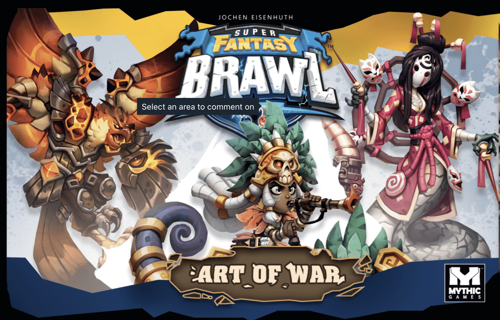 Levně Mythic Games Super Fantasy Brawl - Art of War Expansion