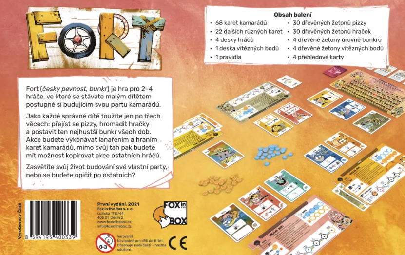 Fox in the Box Fort CZ Obrázek