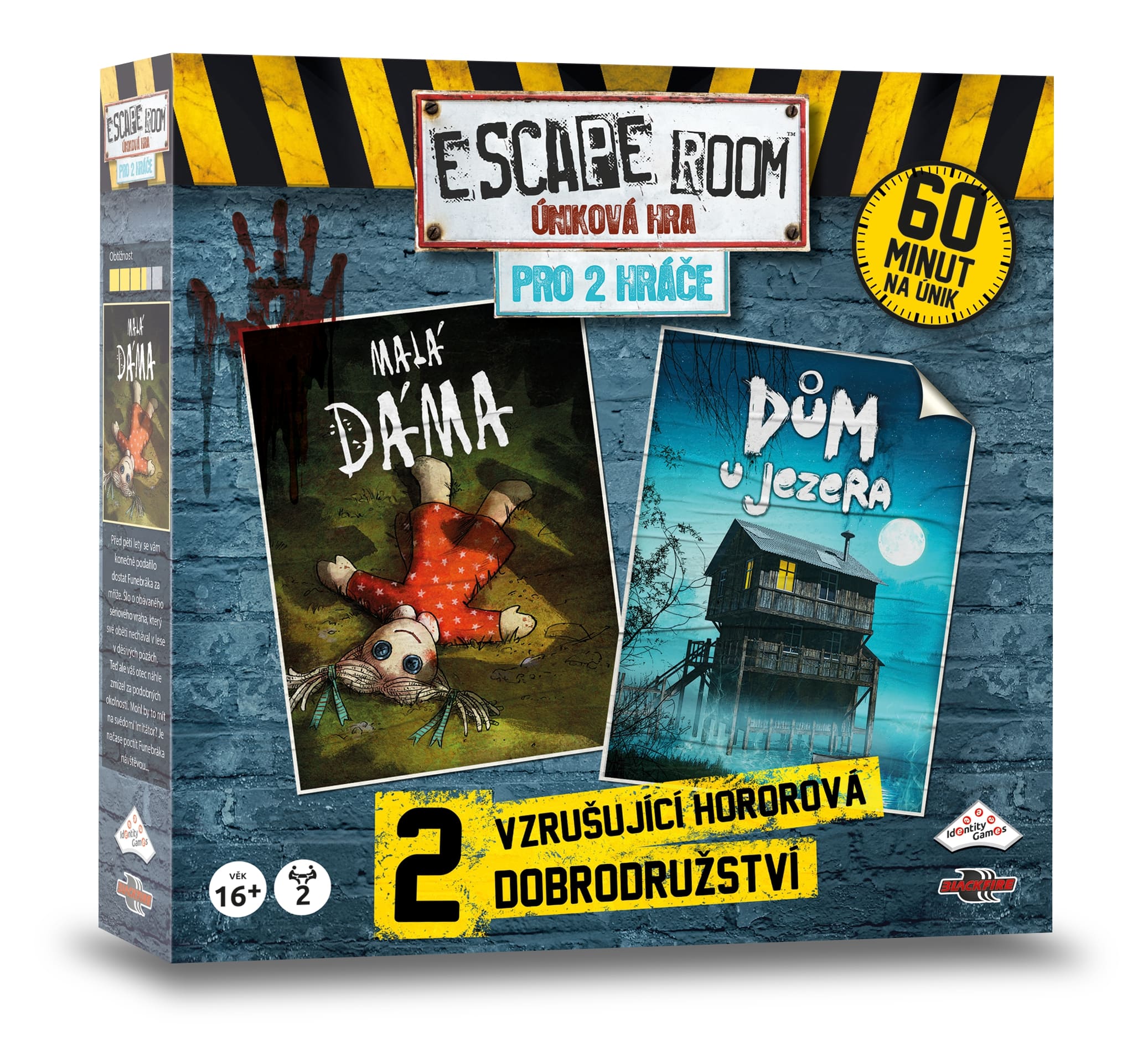 Blackfire CZ Escape Room: úniková hra pro 2 hráče - 2.díl