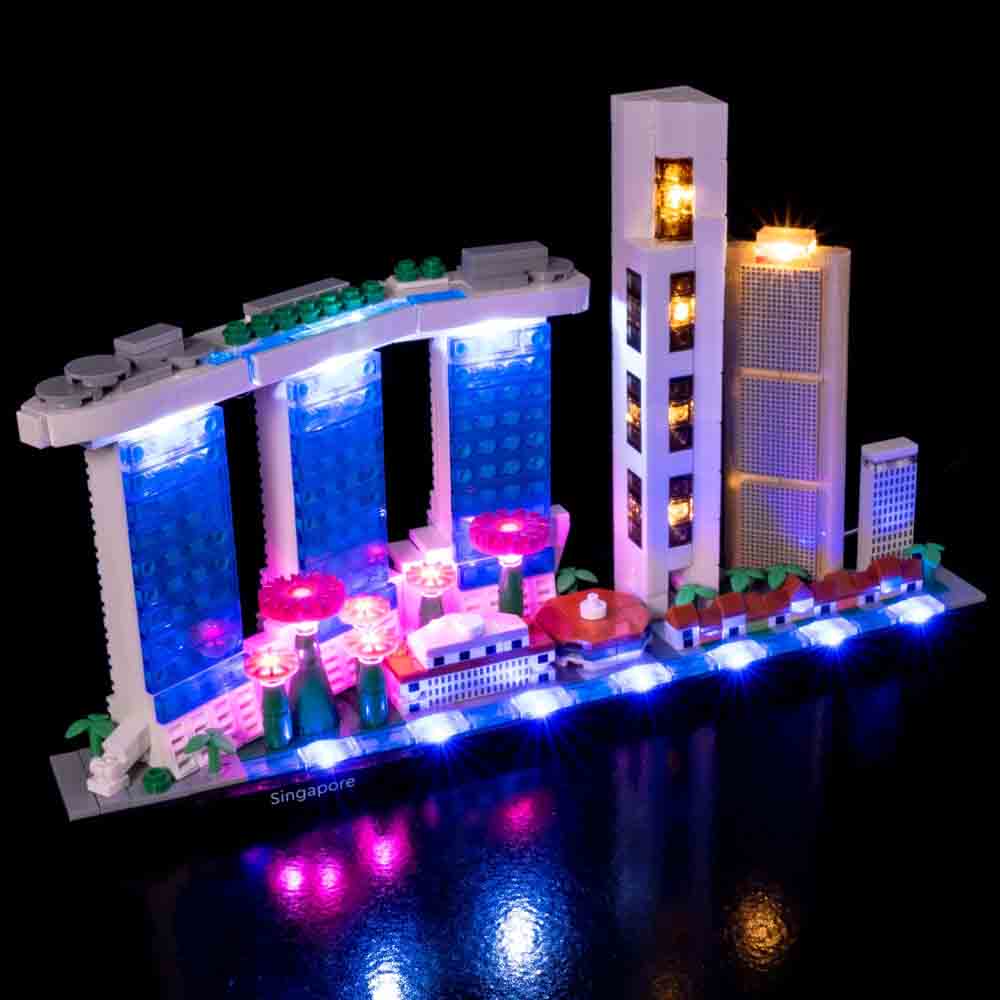 Light my Bricks Sada světel - LEGO Singapore 21057 Obrázek