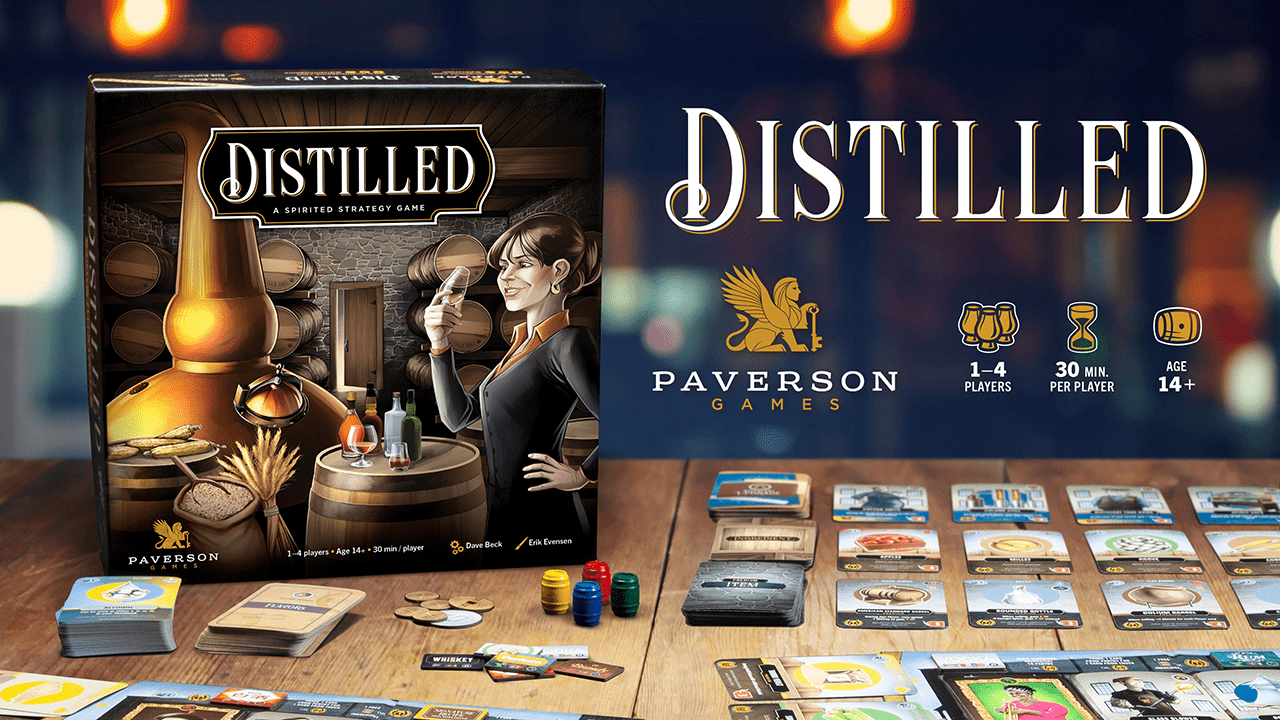 Paverson Games Distilled: A Spirited Strategy Game Obrázek