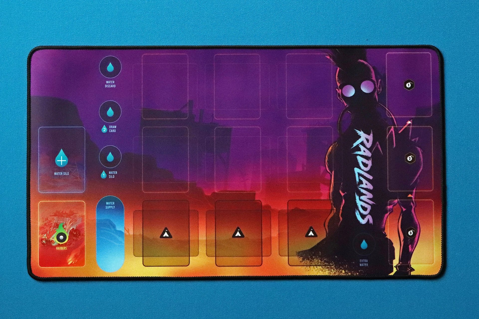 TLAMA games Radlands - set herních podložek Obrázek