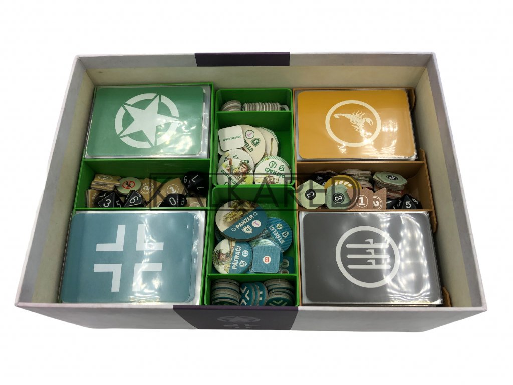 Kalkared Insert Odhodlaní Normandie + Afrika (977) Varianta: Oboje Obrázek