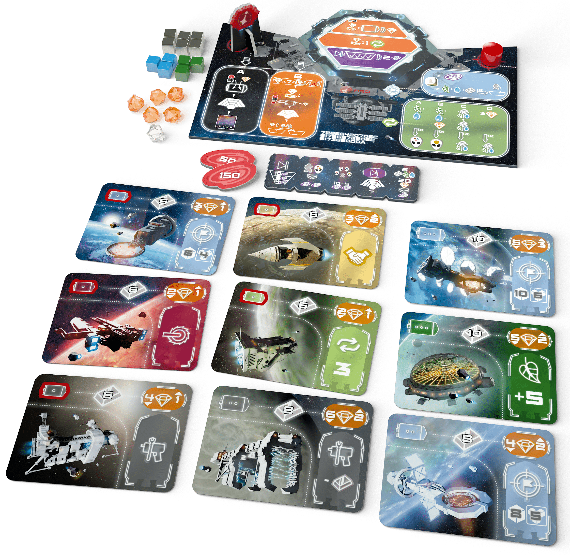 Rio Grande Games Space Station Phoenix Obrázek